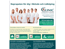 Tablet Screenshot of clinic.se